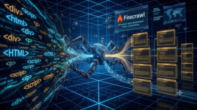 Парсер Firecrawl: что это, как работает и почему это must-have инструмент для тех, кто работает с ИИ в 2026 году