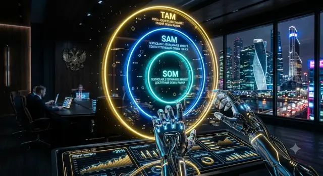 TAM, SAM, SOM и PAM: что такое виды рынков и как их рассчитать — полный гайд 2026