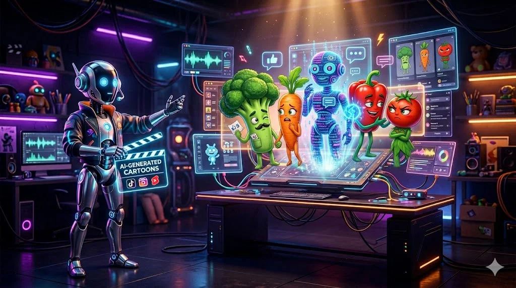 Нейромультики для Reels: полные промпты для ИИ, технический стек и как на этом зарабатывают в 2026 году
