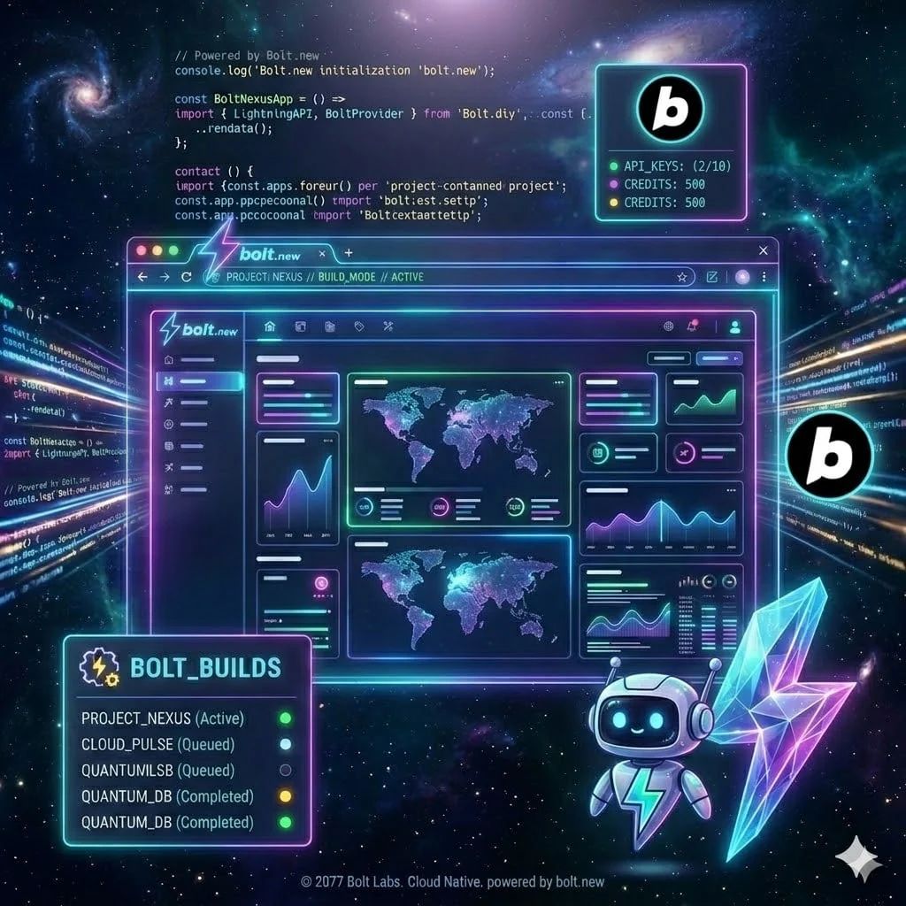 Bolt.new — браузерный ИИ-редактор от StackBlitz: полный обзор функционала, тарифов, ограничений и честное сравнение с Lovable в 2026 году.