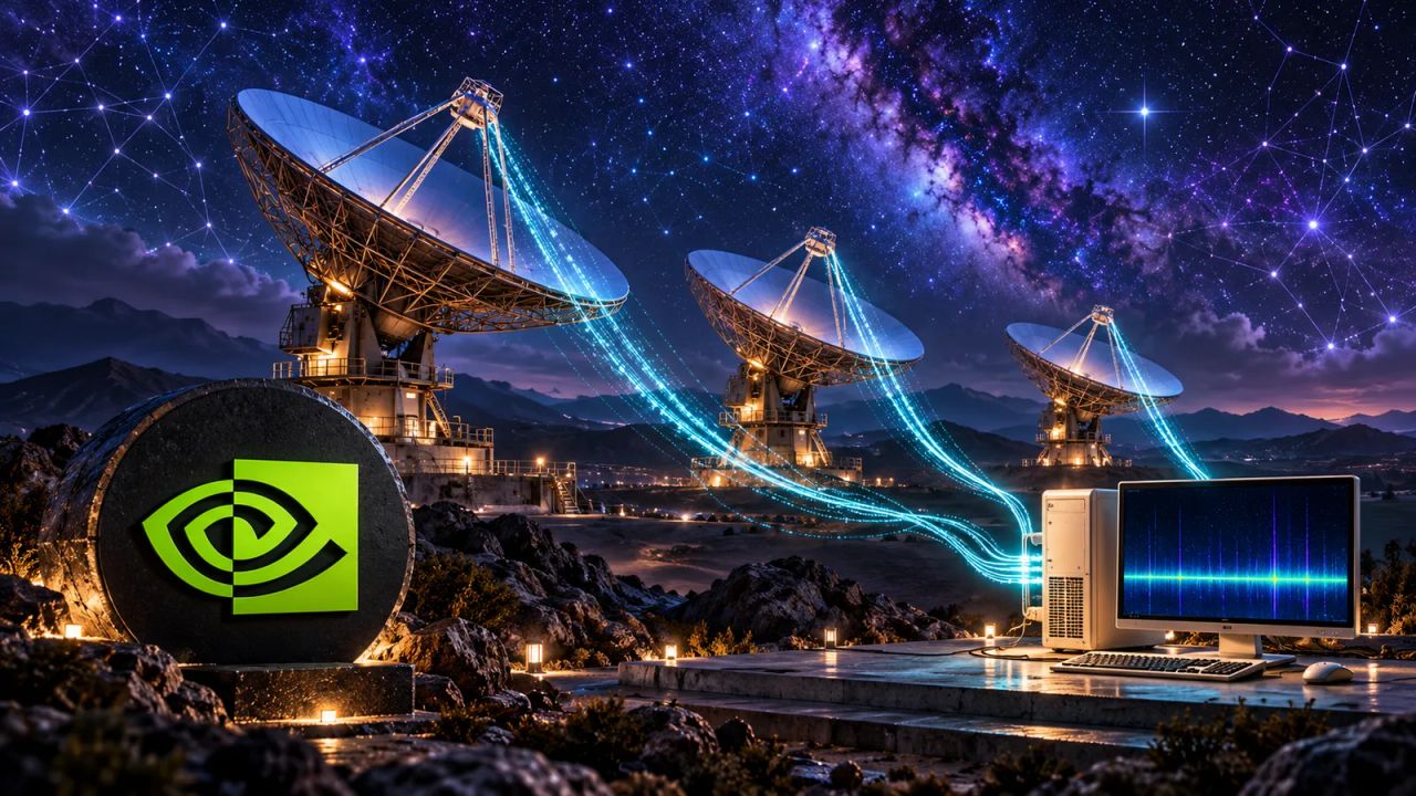 NVIDIA и SETI: ИИ-агенты помогают радиотелескопу искать сигналы