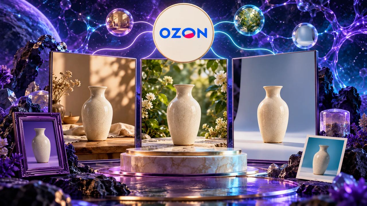 Ozon добавил фон товара по описанию и фотографии