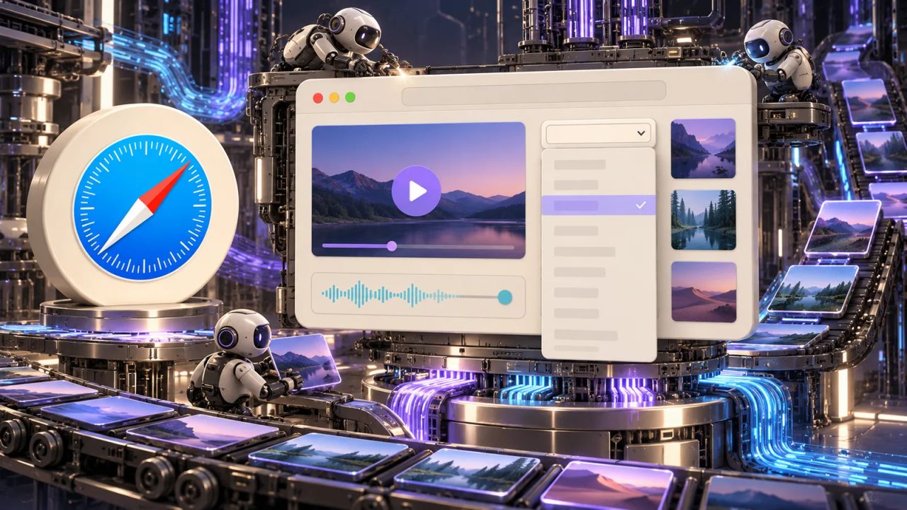 Safari 27.2 исправляет выпадающие списки, видео и работу VoiceOver
