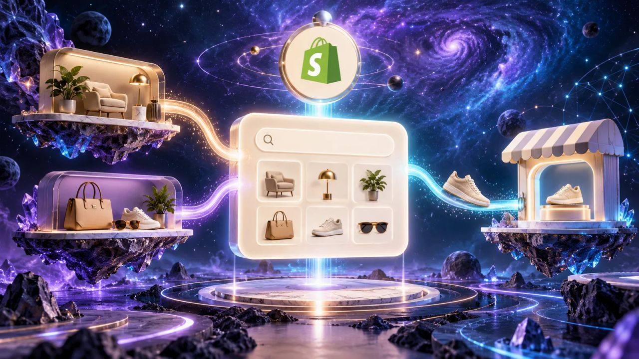 Shopify Catalog API добавил товары брендов вне Shopify