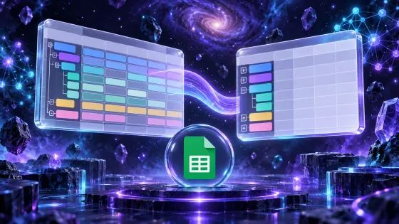 В Google Таблицах появилась компактная форма сводных таблиц